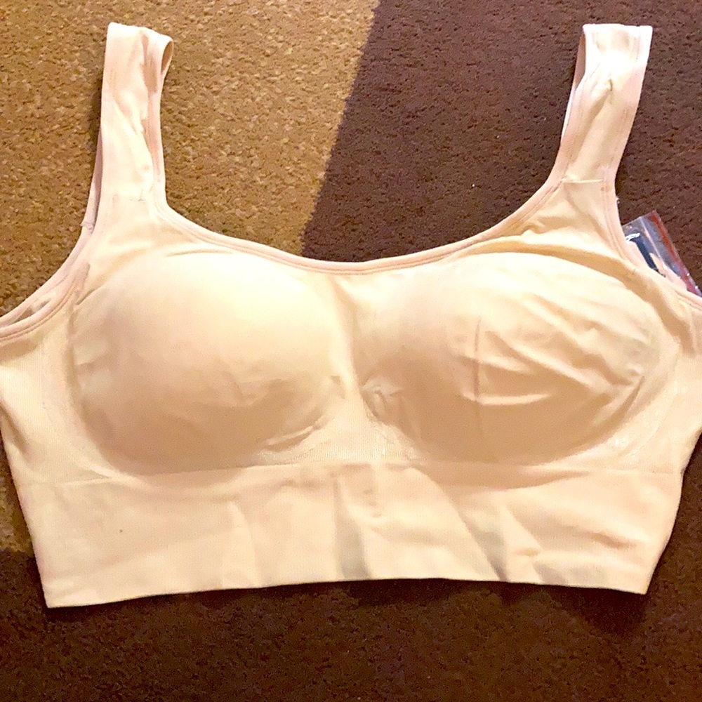 NWT Shapermint Truekind Wireless Shaper Bra XXL